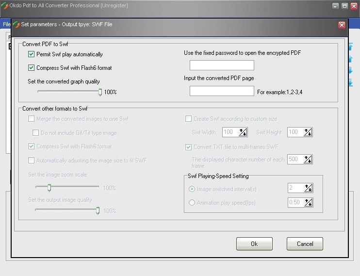 Okdo Pdf to All Converter Professional - Screenshot #17