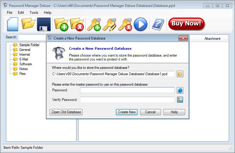 Password Manager Deluxe - Screenshot #6