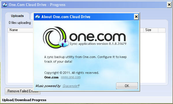 One.com Cloud Drive - Screenshot #3