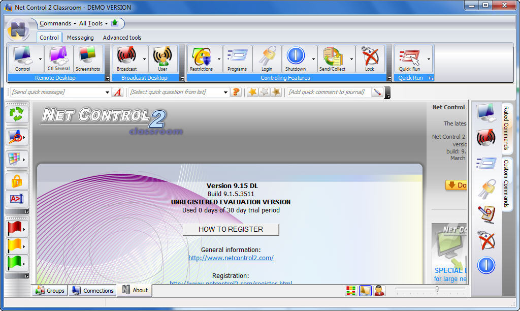 Net Control 2 Lock Net Control 2 download for free - SoftDeluxe