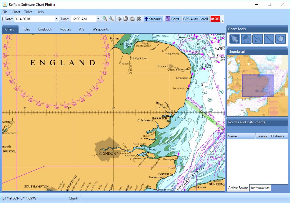 Belfield Software Chart Plotter download for free - SoftDeluxe