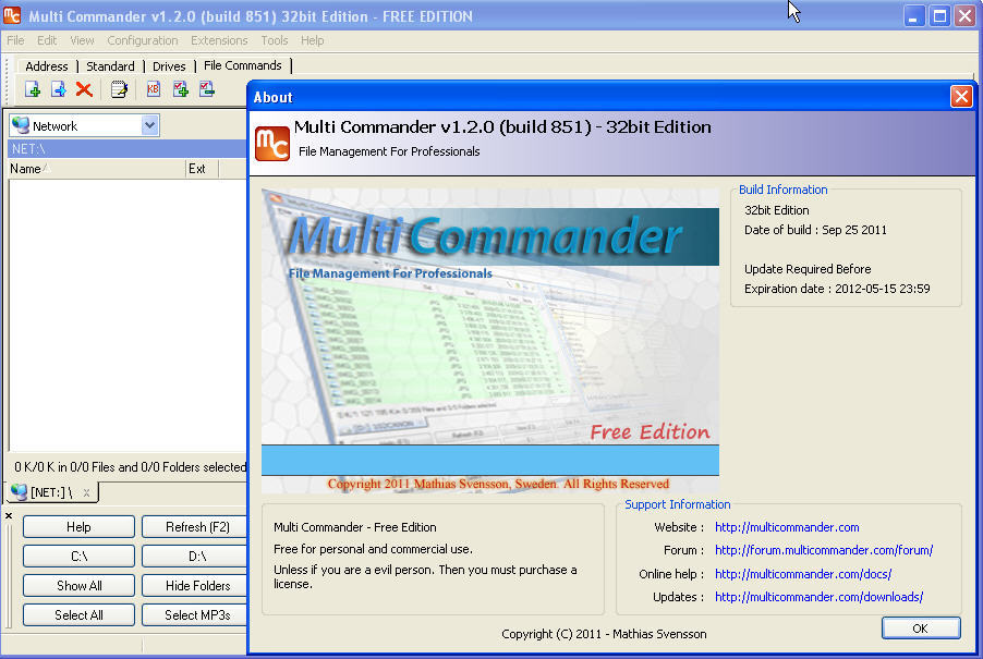 Multi Commander 13.0.0.2953 free downloads