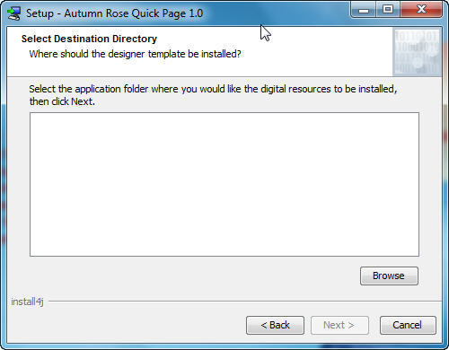Autumn Rose Quick Page - Screenshot #1