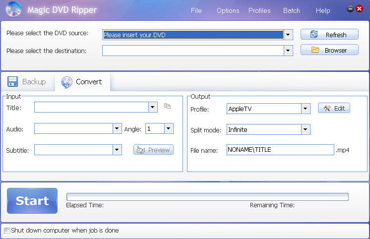 Magic DVD Ripper - Screenshot #24