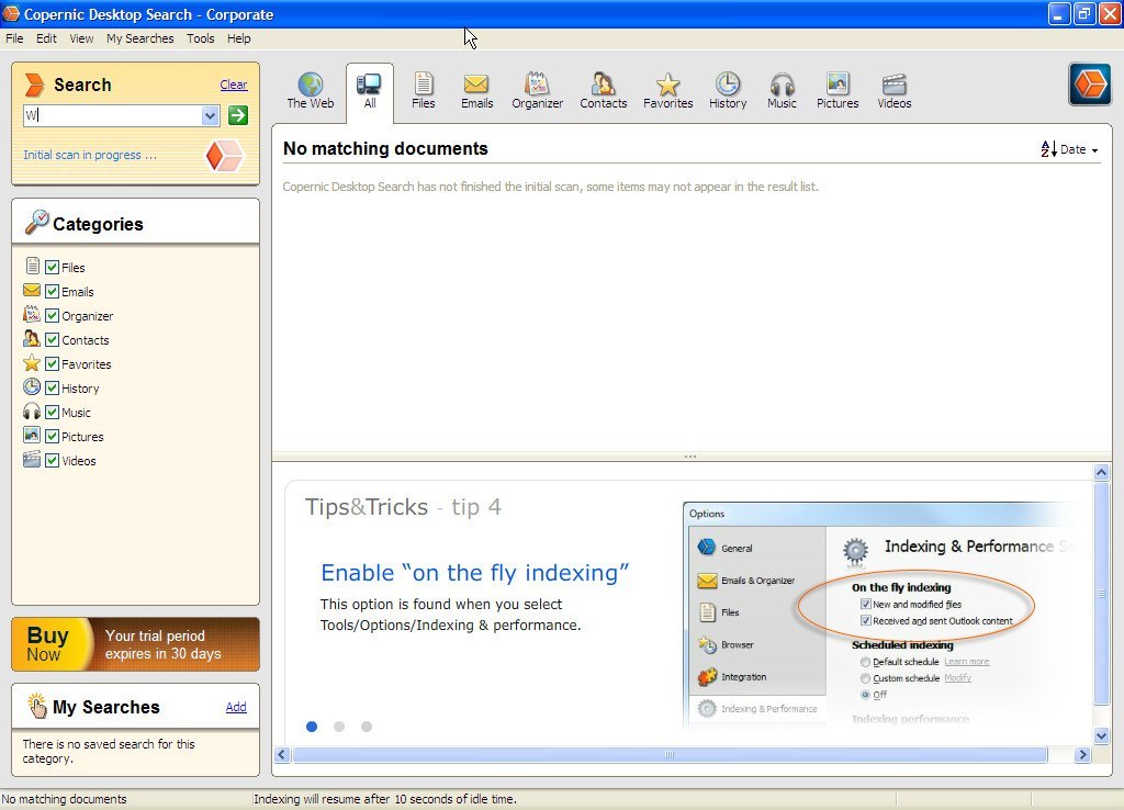 Copernic Desktop Search - Corporate - Screenshot #3