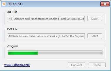 UIF to ISO - Screenshot #1