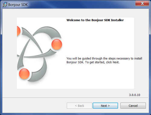 Bonjour SDK - Screenshot #1