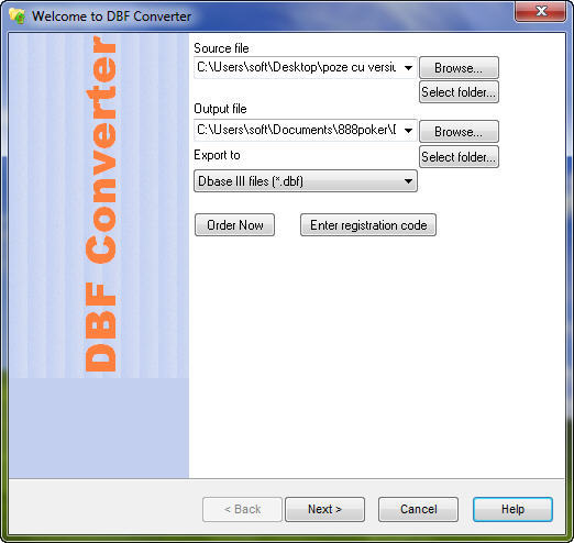 DBF Converter - Screenshot #13