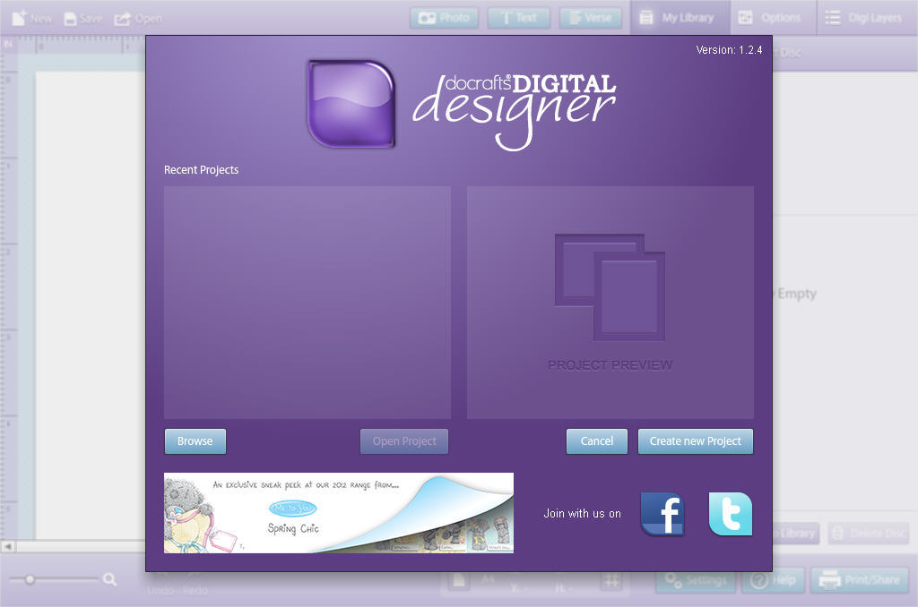 docrafts DIGITAL Designer - Screenshot #1
