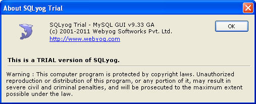 SQLyog - Screenshot #12