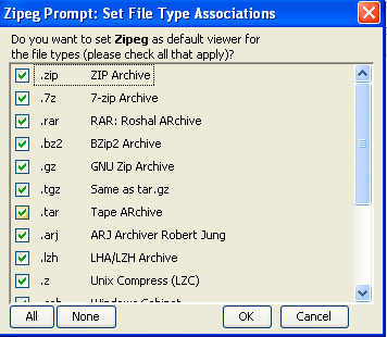 Zipeg - Screenshot #3
