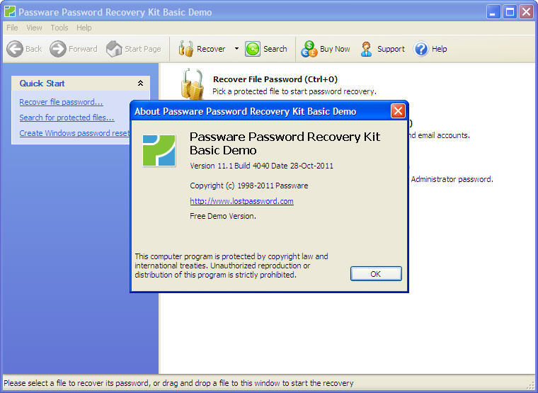 Passware Kit Basic - Screenshot #9