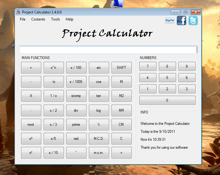 Project Calculator latest version Get best Windows software