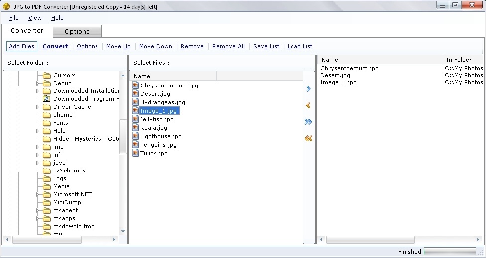 JPG to PDF Converter - Screenshot #4