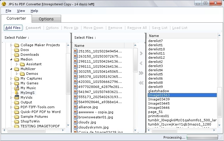 JPG to PDF Converter - Screenshot #2