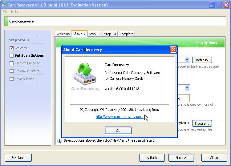 cardrecovery 6.10 key free