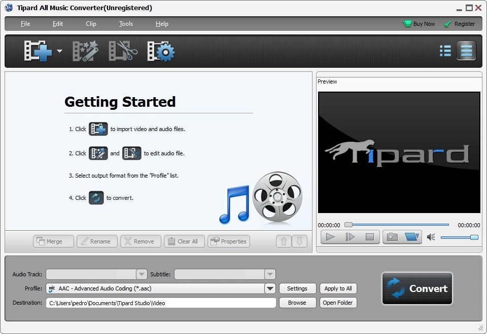 Tipard All Music Converter - Screenshot #5