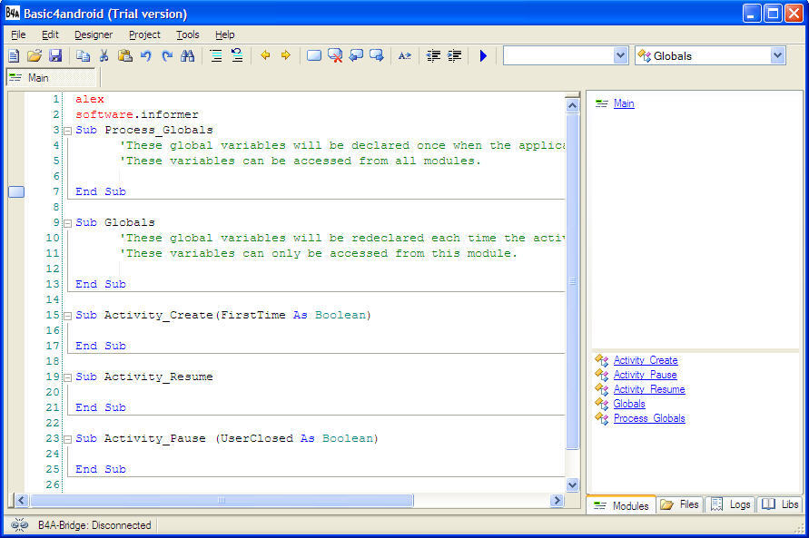 Basic4android - Screenshot #12
