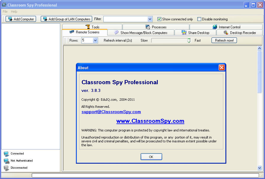 EduIQ Classroom Spy Professional 5.1.7 download