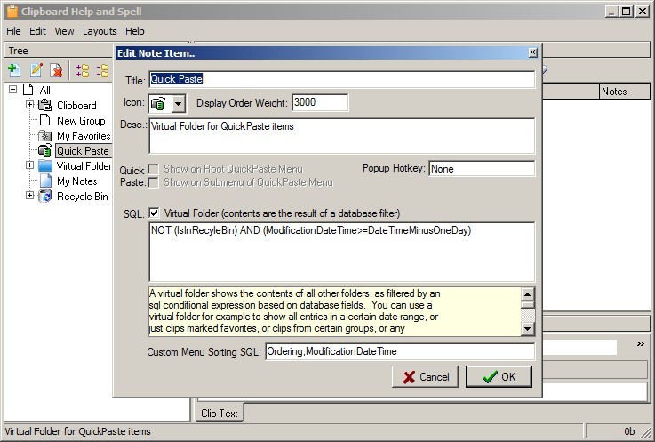 Clipboard Help+Spell - Screenshot #1