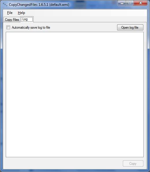 Copy Changed Files - Screenshot #3