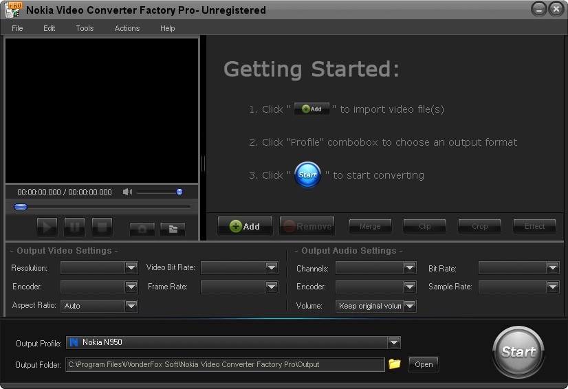 Nokia Video Converter Factory Pro - Screenshot #11