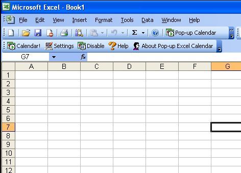 Pop-up Excel Calendar latest version - Get best Windows software