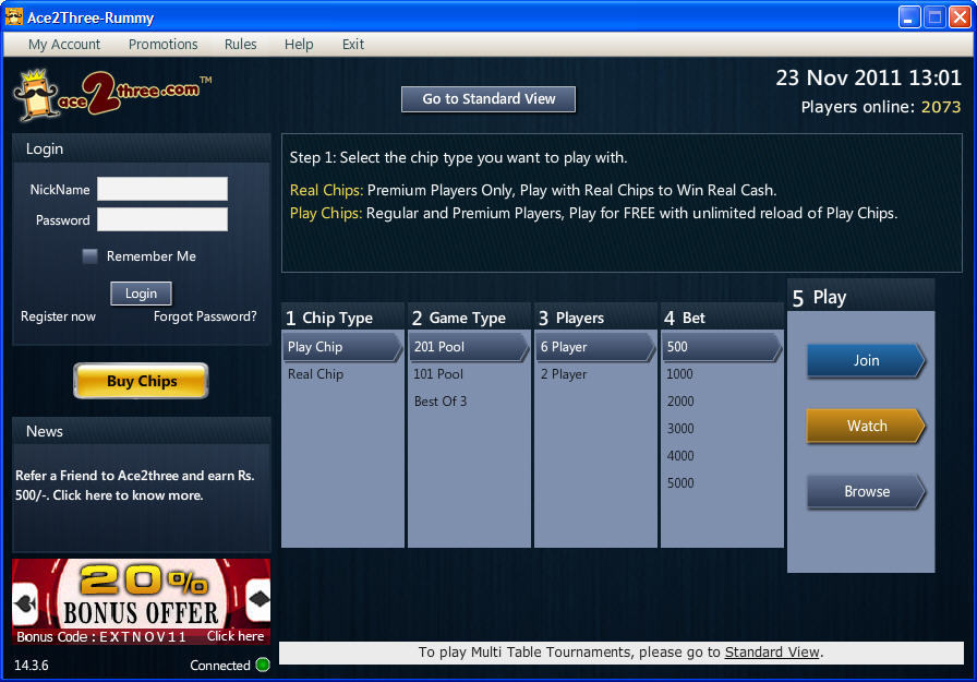 Ace2Three - Screenshot #5