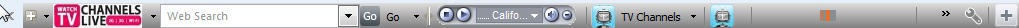 live tv channel Toolbar - Screenshot #1