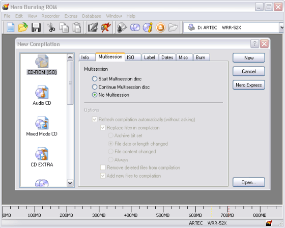 Nero Burning ROM - Screenshot #15