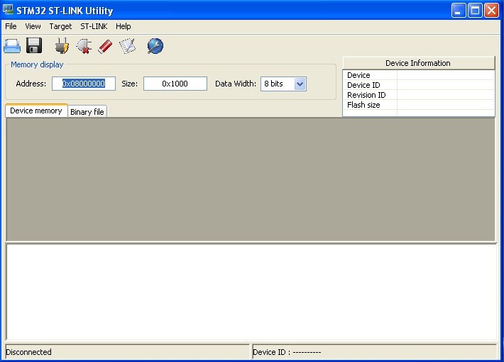 STM32 ST-Link Utility - Screenshot #6