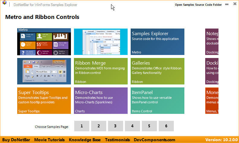 DotNetBar for Windows Forms latest version - Get best Windows software