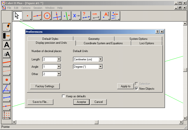 Cabri II Plus - Screenshot #1