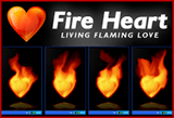 Fire Heart Desktop Gadget - Screenshot #8