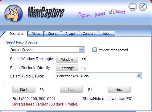 MiniCapture latest version - Get best Windows software