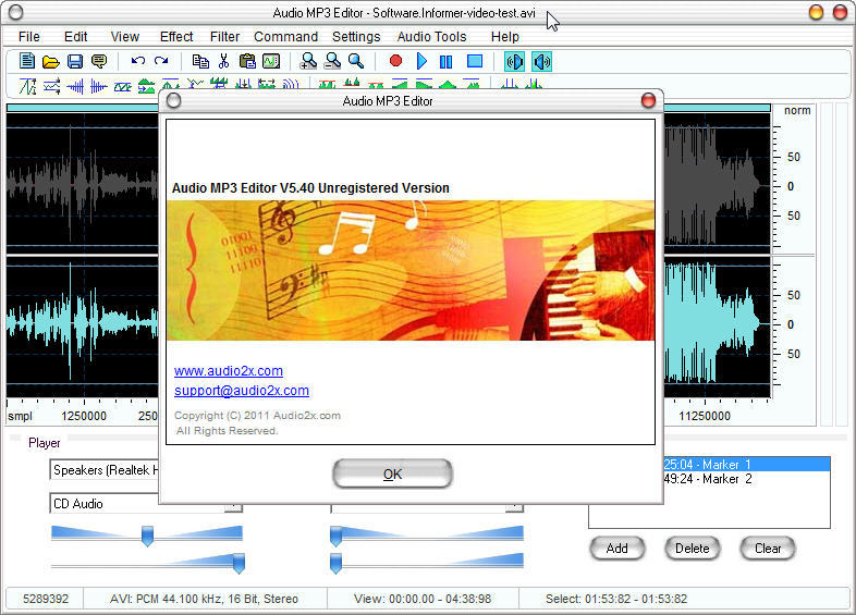 mp3 audio editor v9.0.7 review