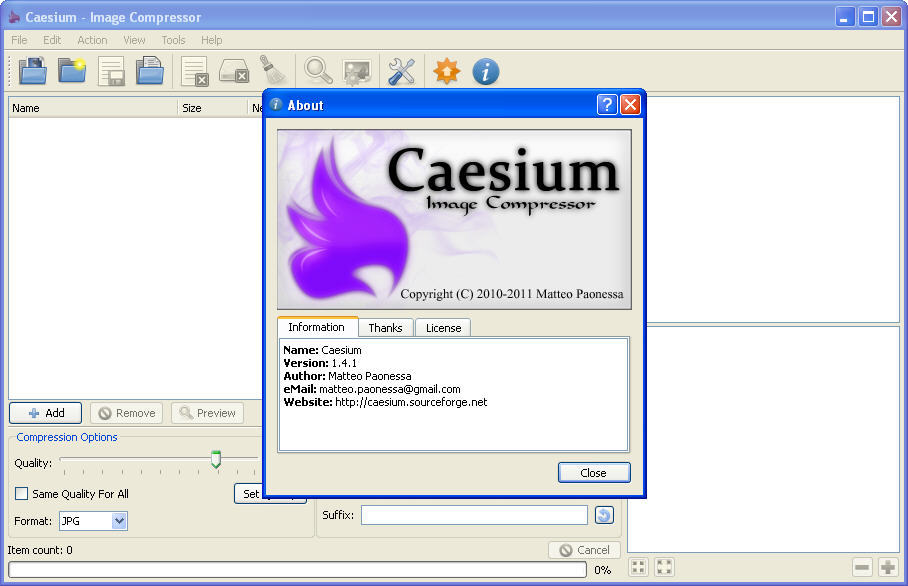 Caesium - Screenshot #4