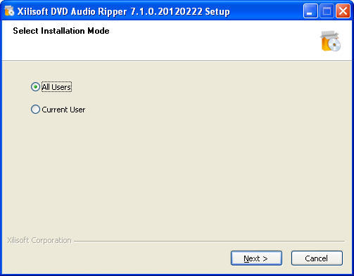 Xilisoft DVD Audio Ripper - Screenshot #7