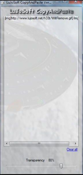 LuJoSoft CopyAndPaste - Screenshot #1