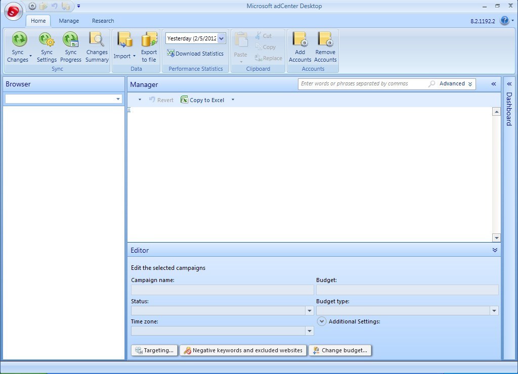 Microsoft adCenter Desktop download for free - SoftDeluxe