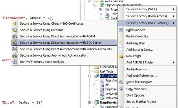 Web Service Security Guidance Package  - Screenshot #1