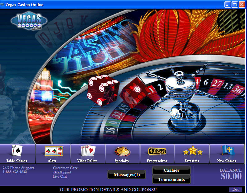 vegas casinos online