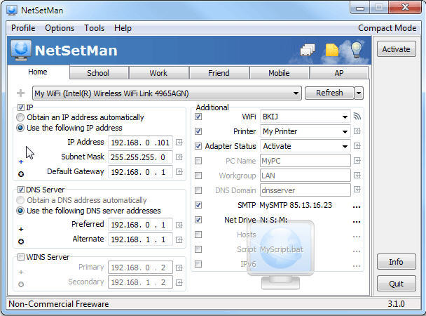 download netsetman free