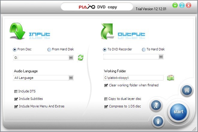 Plato DVD Copy - Screenshot #1