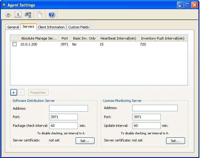 Absolute Manage Agent - Screenshot #2