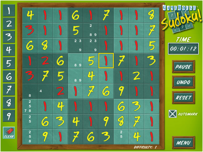 GameHouse Sudoku - Screenshot #1