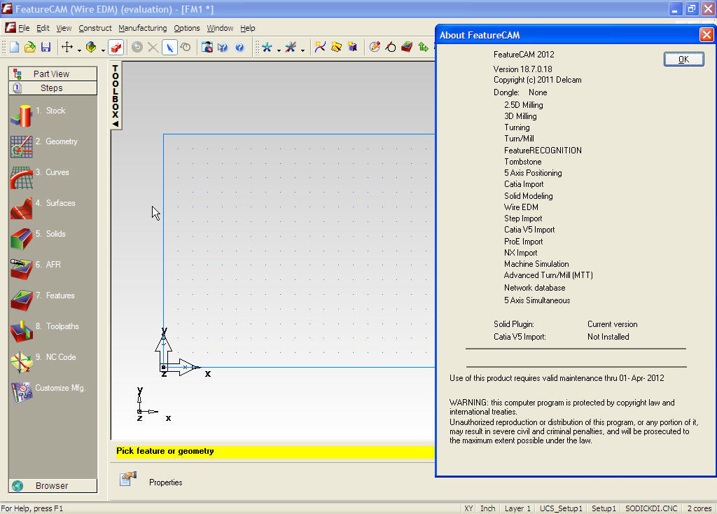 FeatureCAM - Screenshot #3
