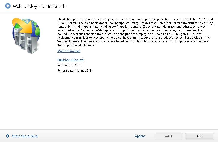 Microsoft Web Deploy latest version - Get best Windows software