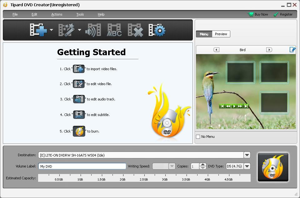 download the new version Tipard DVD Creator 5.2.82