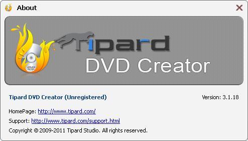 tipard dvd creator email and registration codes